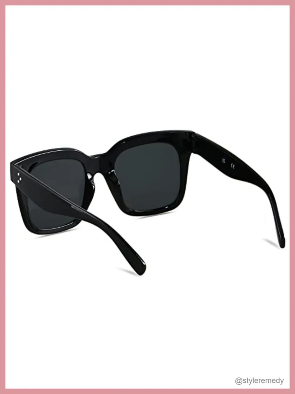 Women's Oversized Square Sunglasses UV400 Protection Large Frame Retro Shades